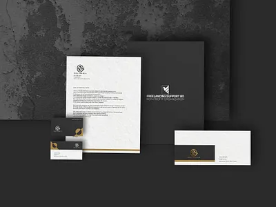Free luxury black brand identity design mockup brand design brand identity brand identity design brand identity designer brand maker branding designer free brand identity free branding free designer graphic design graphic designer logo logo designer logo maker