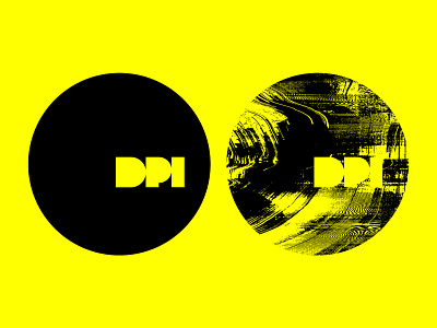 DPI Glitch Logo animation brand development digital dpi effect glitch graphics media motion screen vector