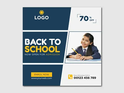 EDUCATIONAL SOCIAL MEDIA POST banner education education banner education post social media post study banner