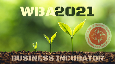 WBA Alliance ‧ Business Incubator 2021 branding