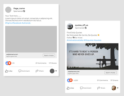 Facebook Post Card Ui 3d branding cards ui component design graphic design motion graphics ui ui card ui component ui daily ui design ui ux uidesigner uidesignideas uiuxgram userexperience userinterfacedesigner uxuidesign