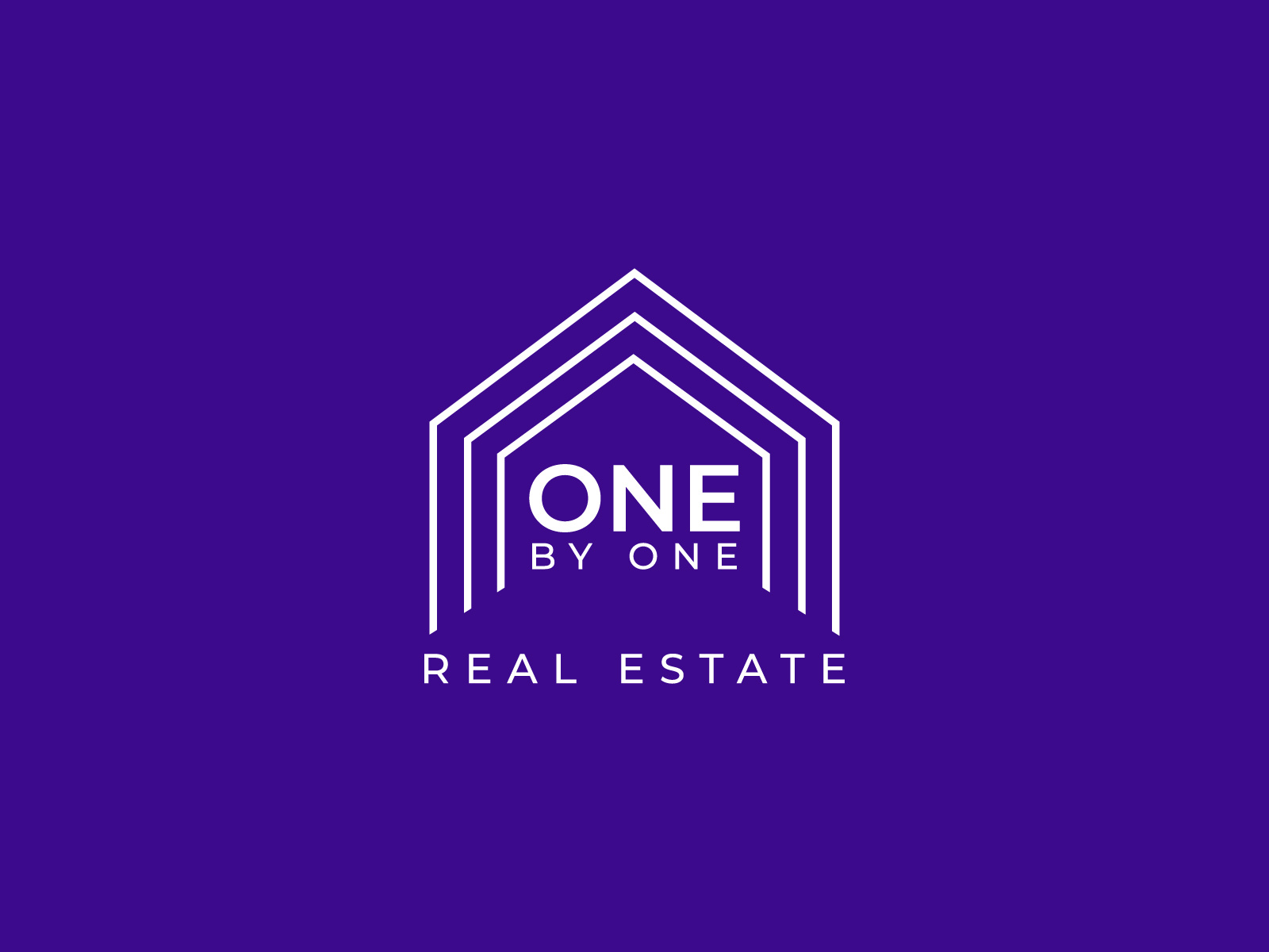 ONE BY ONE REAL ESTATE | BRAND IDENTITY best logo 2021 branding builders logo creative logo design developer logo graphic design house logo housing logo logo minimal minimal logo minimalism modern minimalistic logo deisgn one by one logo one by one real estate logo real estate logo simple minima and clean logo unique logo vector