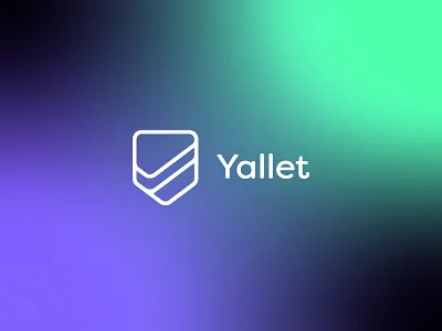 Yallet Logo Design Concept bitcoin blockchain brand identity branding business checkmark clean crypto company cryptocurrency digital finance ethereum exchange fintech internet banking logomark minimal modern logo design money simple wallet