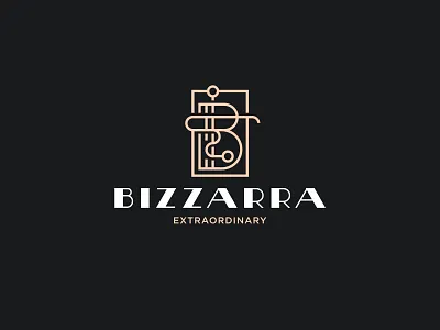 Bizzarra coffee coffee machine logo