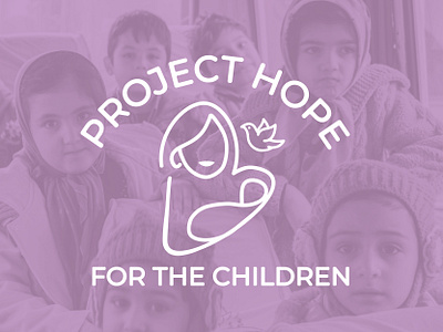 Branding for Project Hope for the Children non-profit brand identity branding branding design design graphic design logo logo design