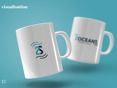 2 OCEANS logo brand book branding design firstshot graphic design logo