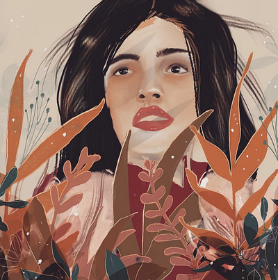 Digital illustrations aigital painting vector art branding design digital art illustration ui vector sketch web