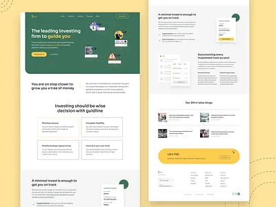 Dollar firm I Business Investment Firm Website agency branding business business website creative design finance finance website interface design landing landing page landing webdesign marketing marketing website minimal startup ui ui design visual design website design