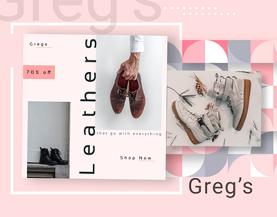 Redesign of posts for Greg's ad design app branding design homepage ui illustration logo marketing posts promotional posts social media posts ui ux web