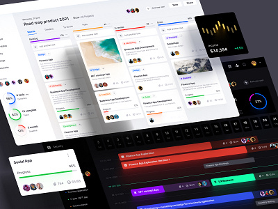 Roadmap UI Concept adobe xd branding design illustration logo typography ui ui design india ux vector