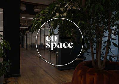 Co—Space branding graphic design logo ui