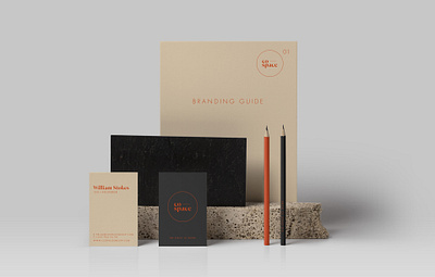 Co—Space Stationery branding logo mockups stationery