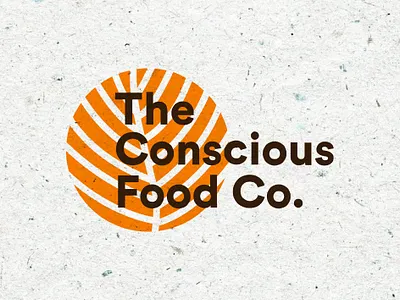 The Conscious Food Co. branding design identity logo
