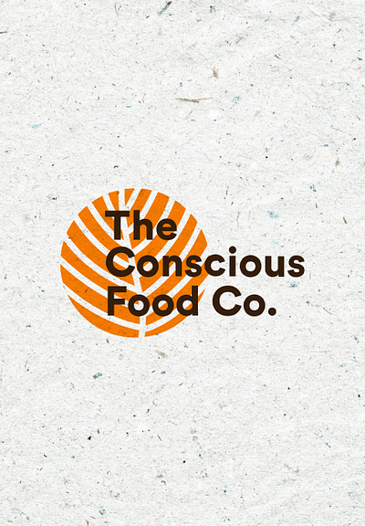 The Conscious Food Co. branding design identity logo