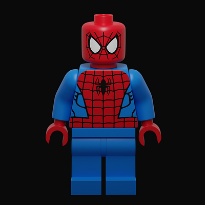 Lego SubD model 3d blender lego subdivision