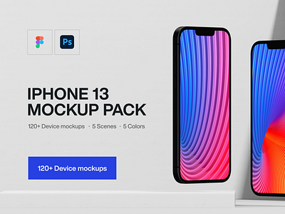 iPhone 13 Mockup pack 3d scene apple mockup clean design device device mockup iphone iphone mockup mockup mockup pack