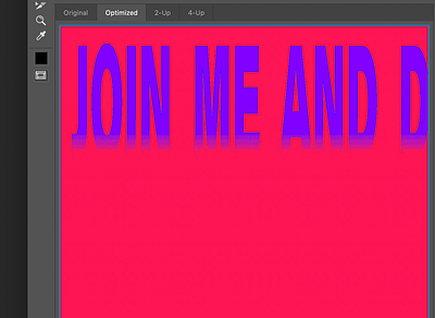 Progressssshot color contemporary design play pop typography