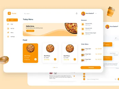 Dashboard food order