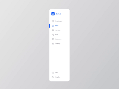 Zush Sidebar Navigation - Tooltip Exploration ✨ animation creative dashboard dashboard design expandable graphic design hover interface menu modal motion design navigation product design prototype scalable sidebar tooltip ui ui design ux