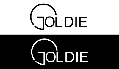 GOLDIE creative logo design fast logo goldie graphic design joldie logo design minimal minimalist logo modern logo quick logo time logo unique logo