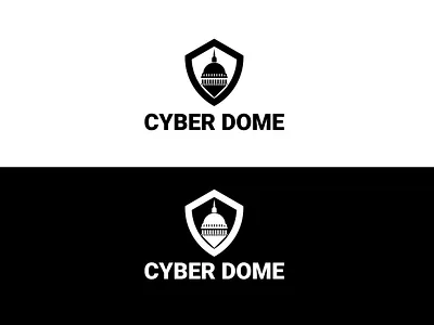 Cyber Dome Logo branding design icon illustration logo vector