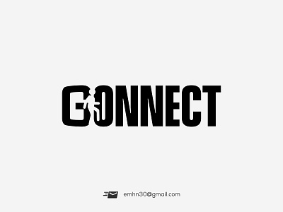 Gonnect Marketing Agency Logo | Negative Space Logo Design agency agency logo brand identity branding connect design digital marketing go gonnect logo logo design logo inspiration logo mark marketing agency negative negative space space