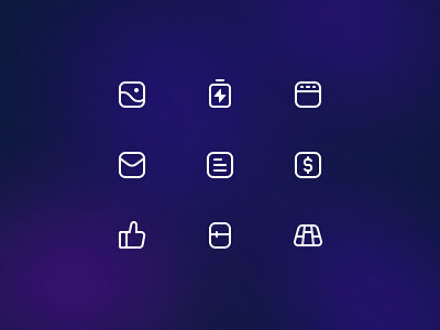 VBDB Iconography icon icon set iconography line outline vbdb