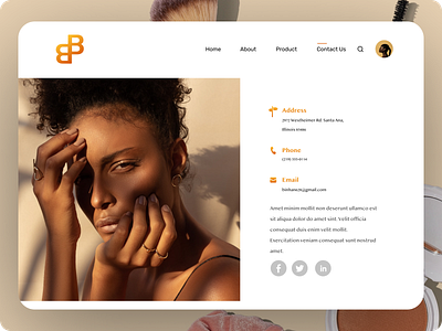 Contact US #028 3d animation branding dailyui design graphic design illustration logo motion graphics ui