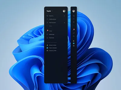 Sidebar Navigation app design flat navigation sidebar ui uxui