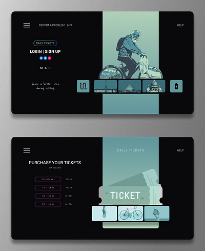 Bike UI drafting figma graphic design illustrator photoshop ui web ui