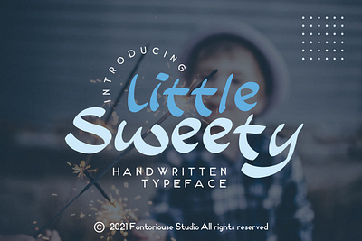 Little Sweety - Handwritten Typeface children children font cute cute font font font children font cute font kids handwritten handwritten font handwritten typeface kids kids font logo typeface