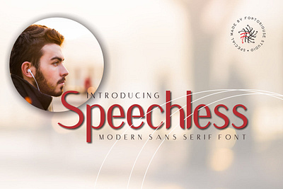 Speechless - Modern Sans Serif Font font font logo font sport logo logo font sans sans serif sans serif font sport font