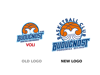 BC Budućnost Logo Redesign graphic design logo logo redesign vector