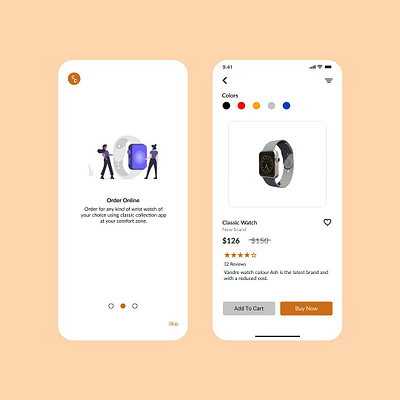 Wristwatch App beingproductive creativity design smartwatch uidesign uiuxdesign uxdesign wristwatch