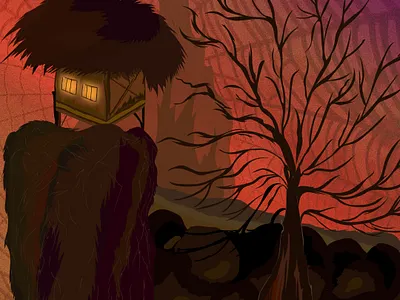 Serenity or Isolation? adobe illustrator artwork creative creative design design digitalart digitalartist graphic design illustration nature