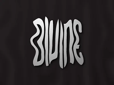 Divine graphic design typography