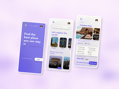 Hotel Booking figma ui ux