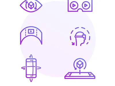 VR (Virtual Reality) icon set ar augmented reality design futuristic icons icon designs icon set icon set 2021 icon set for sale icons set illustration innovative icon set innovative icons tech icon set tech icons technology icons virtual reality virtual reality design virtual reality icon set vr vr icons