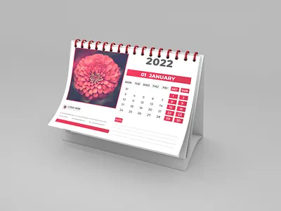 Desk Calendar 2022 Template desk calendar 2022