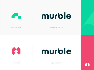 Murble Logo Design branding brandmark design icon identity letter logo logo design logo designer logo mark logodesign logos logotype m logo mark monogram mubin print symbol typography