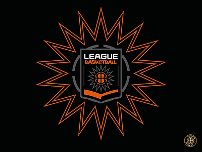 LEAGUE BASKETBALL logo - FOR SALE basket basketball branding design esports gaming graphic design league liga logo mascot torneo tournament