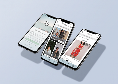 Modura: Fashion e-commerce app app branding design e commerce ecommerce fashion graphic design green icon illustration logo minimal minimalistic design sign in sign up store typography ui ux