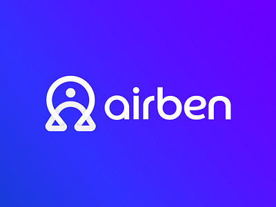 Airben Travel Brand Logo Design 3d abstract mark air logo app logo booking app brand branding colorful logo creative logo icon logo logo design logotype minimal logo minimalist modern logo tour travel agency travel logo travelling