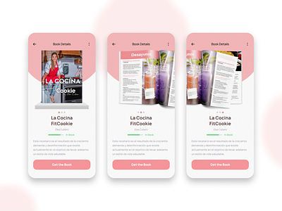 DailyUI 003 - Landing Page book bookshelf dailui ebook figma landing page mobile ui