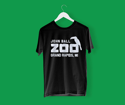 Zoo Redesign T Shirt branding design graphic design logo logo design new branding new logo rebrand rebranding shirt shirt design souvenir student work t shirt t shirt design zoo