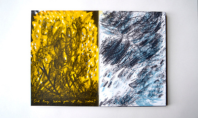 Secrets We Cannot See artists book book illustration bookbinding celtic drawing fire illustration print printmaking screenprinting