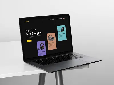 Gadgetsy Landing Page design gadgetsy landingpage landingpagedeisgn ui uidesign uiux uiuxdesign uxdesign webdesign