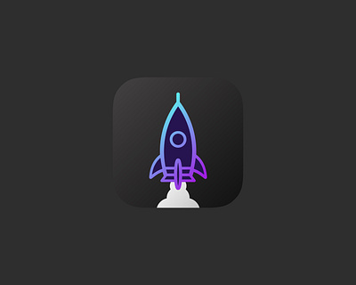 Blastoff app icon graphic design icon vectornator