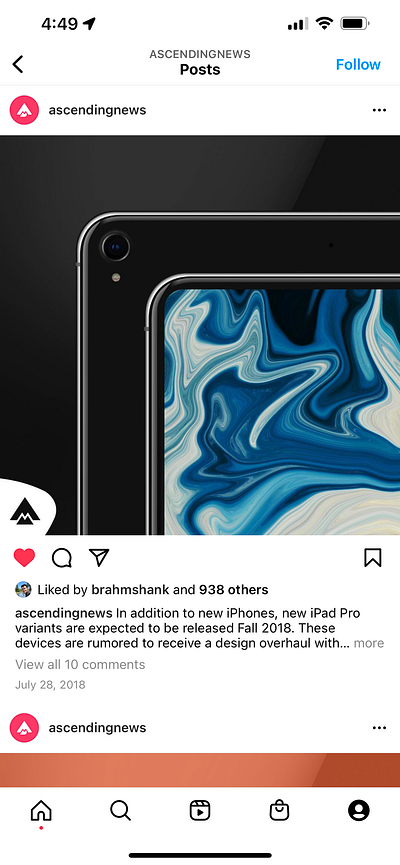 iPad Pro Concept (Archive, 2018.) ipad ipad concept ipad pro