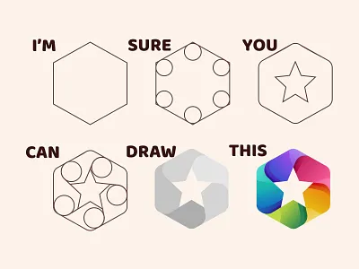 Hexagon + Star app design app logo brand brand identity branding branding design color colorful gradient graphic hexagon icon illustration logo logo mark logodesign mark media star symbol